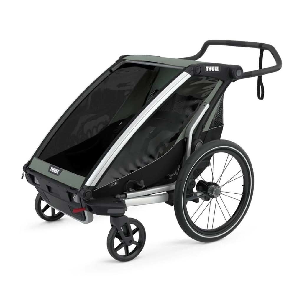 Thule Chariot Lite 2 Multisport Trailer & Stroller, Agave - ANB Baby