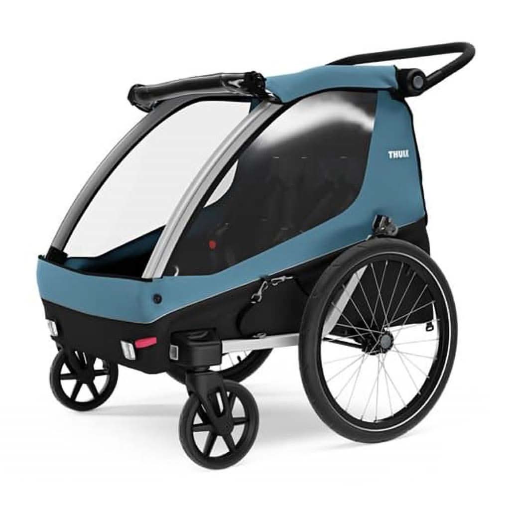 Thule Courier, Aegean Blue-Bike Seats, Trailers & Wagons-Thule-ANB Baby Store