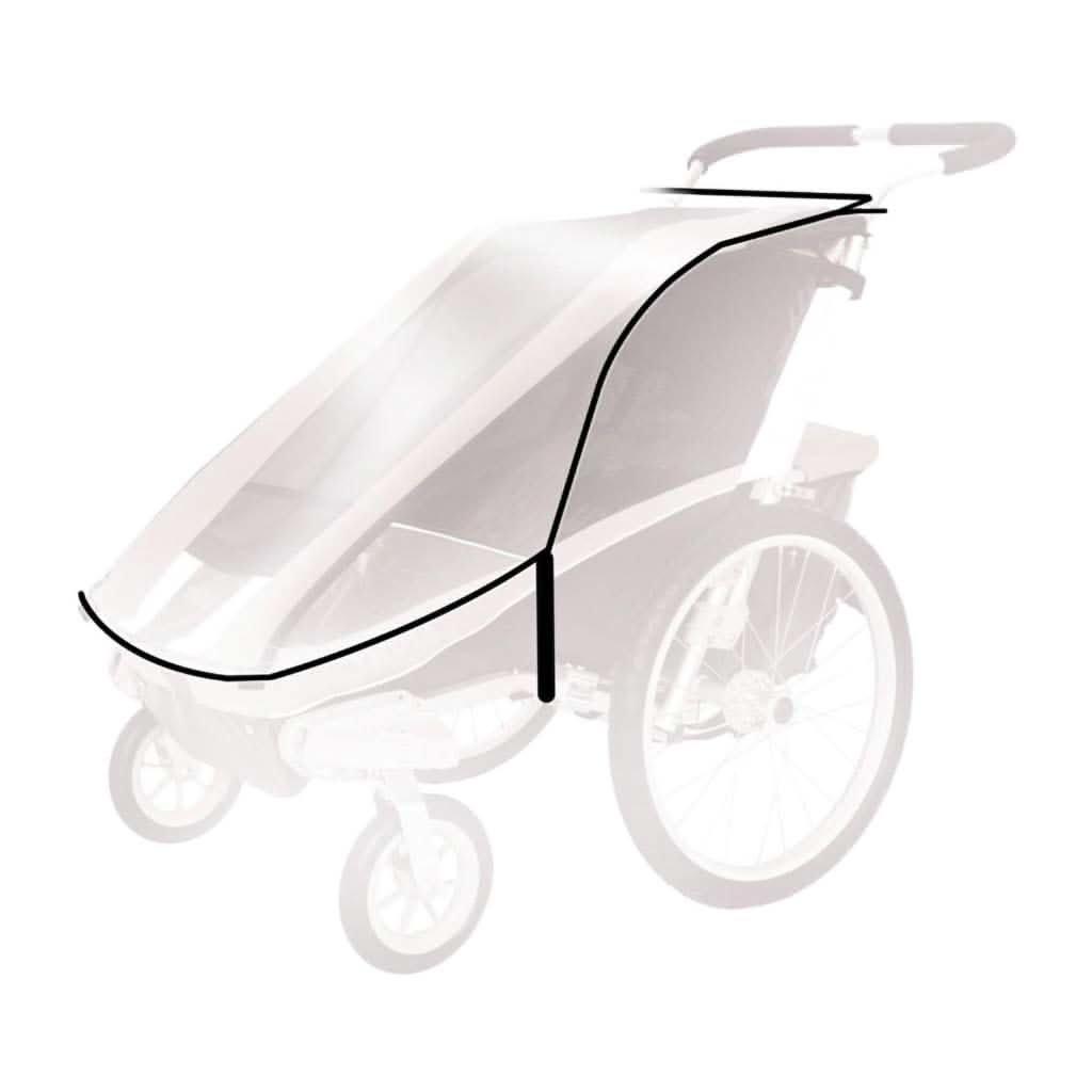 THULE Rain Cover for Chariot Cheetah /Cheetah XT-Stroller Accessories-Thule-Cheetah 1/Cheetah XT 1-ANB Baby Store