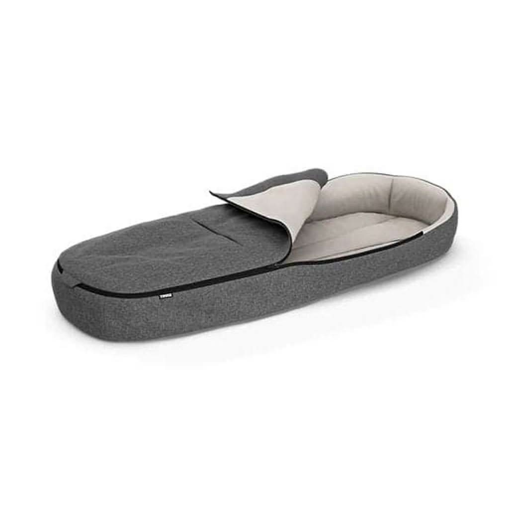 Thule Stroller Footmuff-Stroller Accessories-Thule-Grey Melange / Black-ANB Baby Store