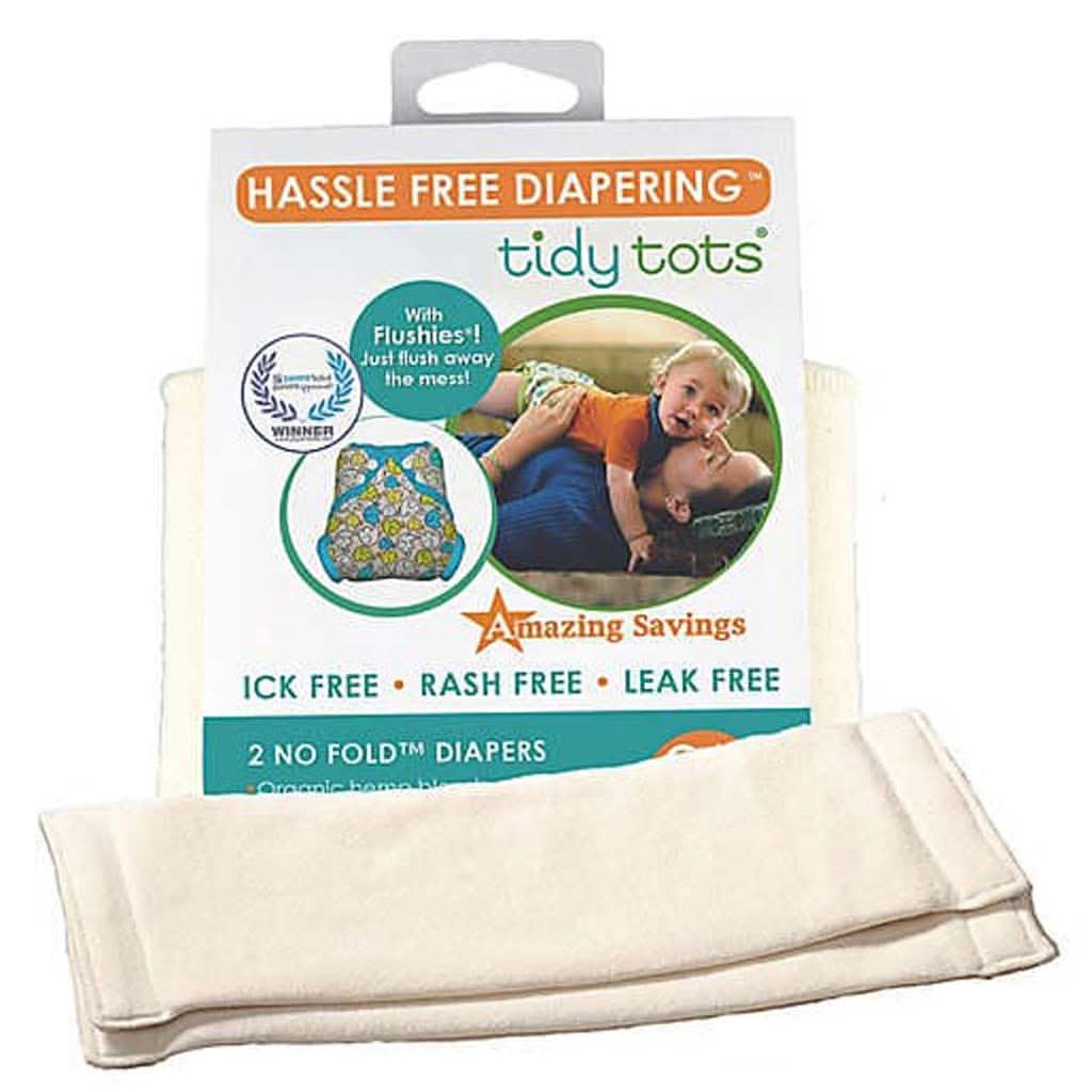 Tidy Tots One Size No Fold Diaper - Pack of 2-Diapering-Tidy Tots-Hemp-ANB Baby Store