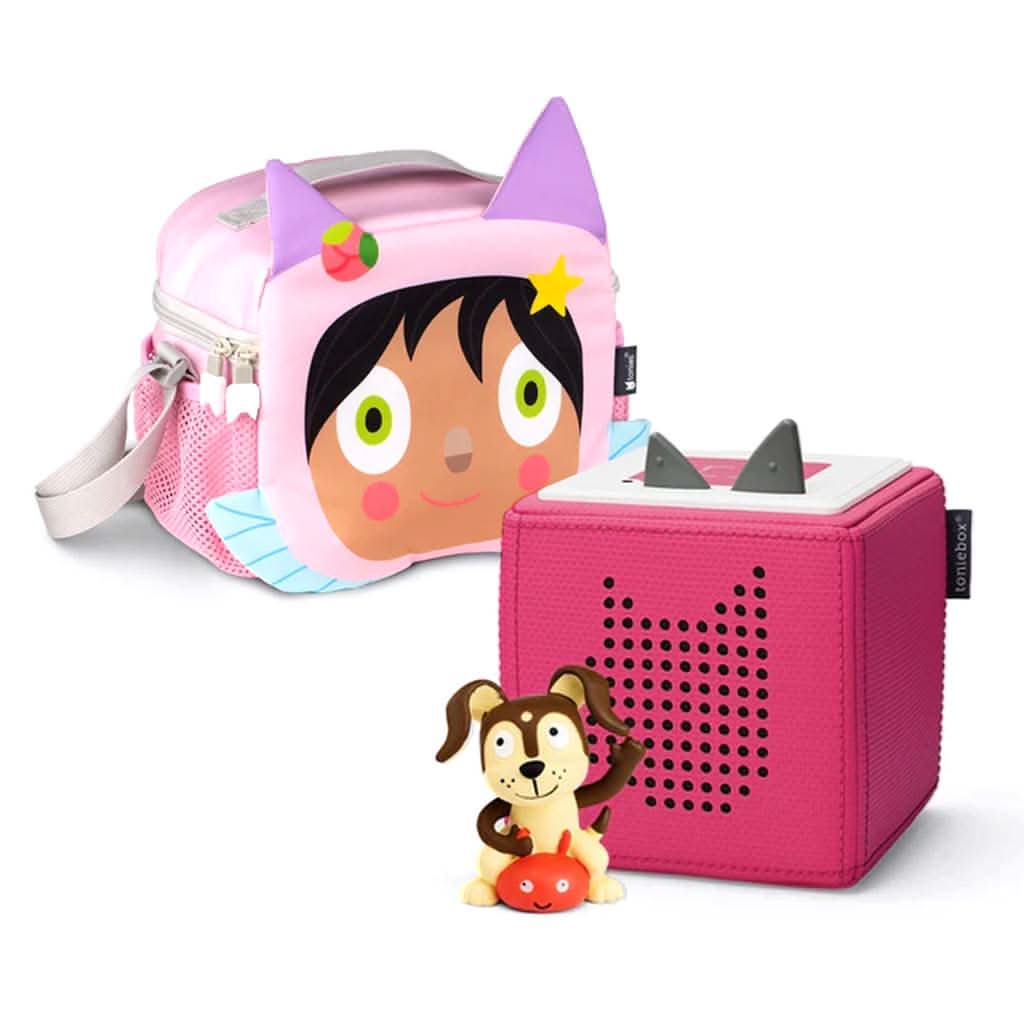 Tonies Toniebox Playtime Puppy Starter Set with Character Bag-Learning & S.T.E.M-Tonies-Pink / Fairy-ANB Baby Store