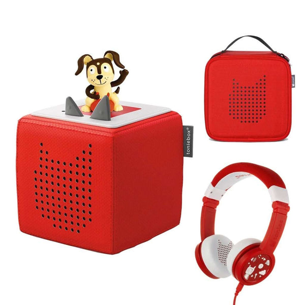 最終★Toniebox スターターセット ヘッドホン Toniebox Audio Player Starter Set with Moana, Elsa, and Mirabel