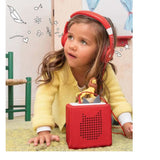 Tonies Toniebox Playtime Puppy Starter Set with Foldable Headphones - ANB Baby