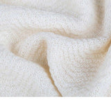 Tuwi Wave Knitted Baby Blanket, Cream - ANB Baby
