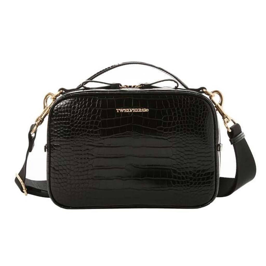 Twelvelittle Luxe Diaper Bag Clutch, Embossed Vegan Leather, ANB BABY