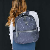 Twelvelittle On - the - Go Backpack, Grey Twinkle Print - ANB Baby