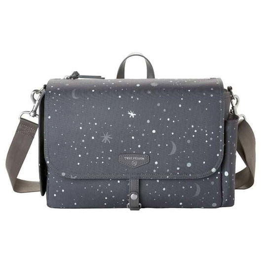 Twelvelittle On - the - Go Stroller Caddy Bag, Grey Twinkle Print - ANB Baby