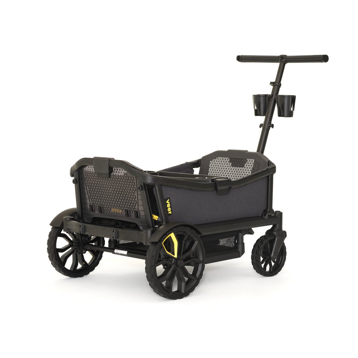 Veer Cruiser Premium Stroller Wagon, Heather Gray, 850034710303 -- ANB Baby