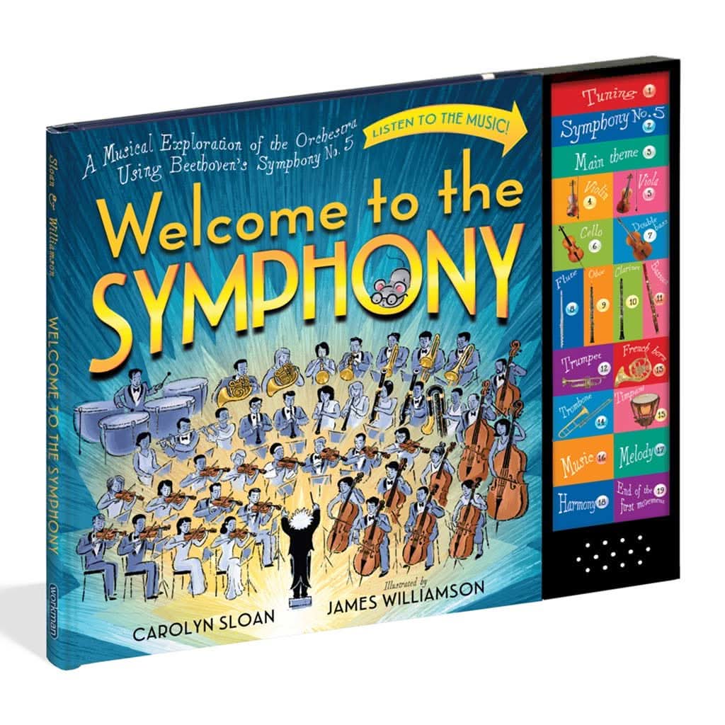 Welcome to the Symphony Hardcover-Learning & S.T.E.M-Workman Publishing Company-ANB Baby Store