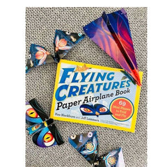 Workman Publishing Flying Creatures Paper Airplane Book, ANB BABY