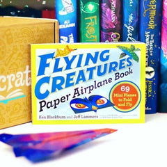 Workman Publishing Flying Creatures Paper Airplane Book, ANB BABY
