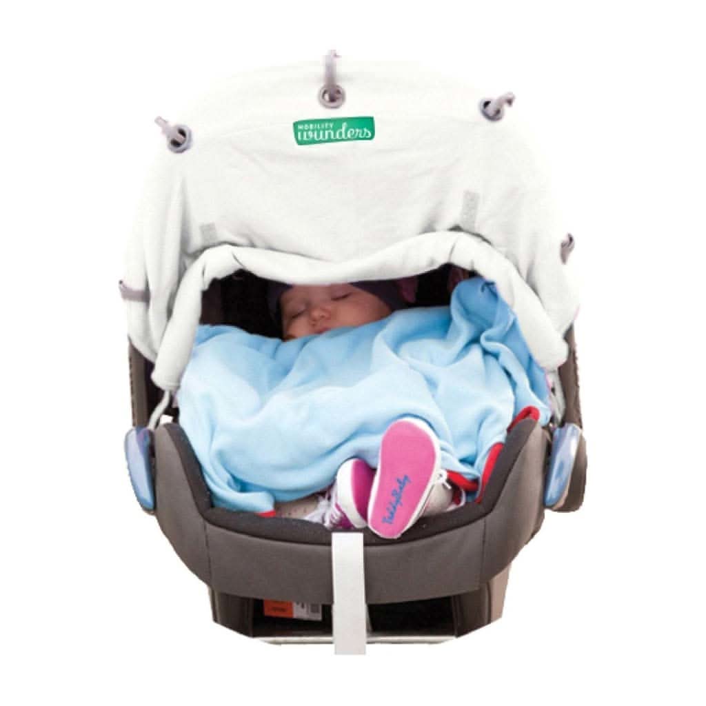 WUNDERS Universal Cover For Every Stroller-Car Seat Accessories-Wunders-White-ANB Baby Store