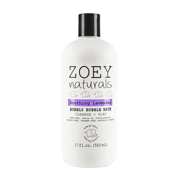 Zoey Naturals 17-Oz Bubbly Bubble Bath, Soothing Lavender