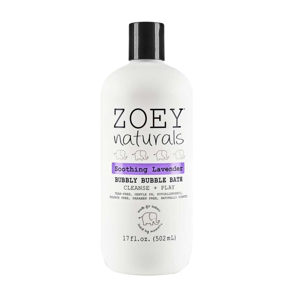 Zoey Naturals 17-Oz Bubbly Bubble Bath, Soothing Lavender-Bath Tubs & Accessories-ZOEY Naturals-ANB Baby Store