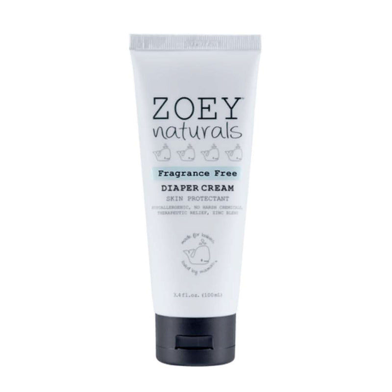 Zoey Naturals Diaper Cream Fragrance Free, 3.4 oz - ANB Baby