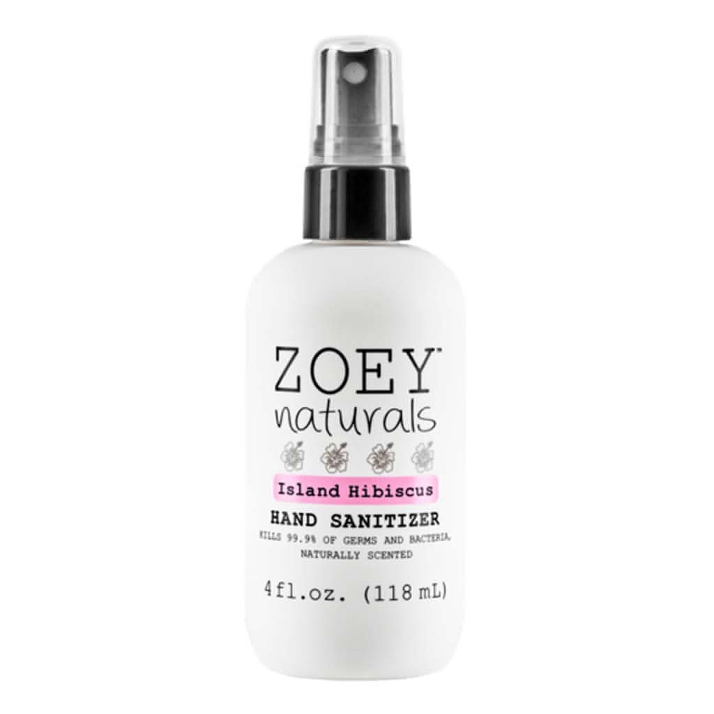 Zoey Naturals Hand Sanitizer 4 oz. Island Hibiscus-Diapering-ZOEY Naturals-ANB Baby Store