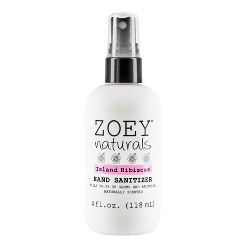 Zoey Naturals Hand Sanitizer 4 oz. Island Hibiscus - ANB Baby