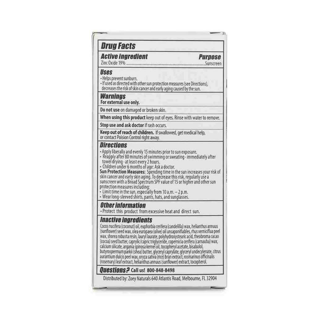 Zoey Naturals SPF Sunstick 68 oz., ANB BABY