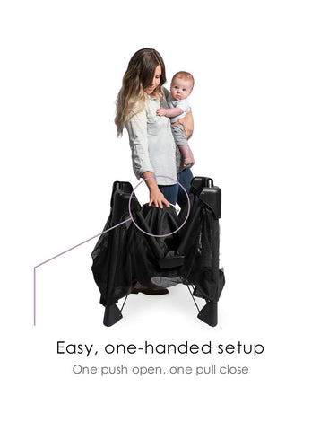 4moms Breeze Plus Portable Playard with Removable Bassinet and Baby Changing Station - ANB Baby -$100 - $300