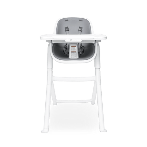 4moms Connect High Chair with Magnetic Guide Tray, White / Grey, -- ANB Baby