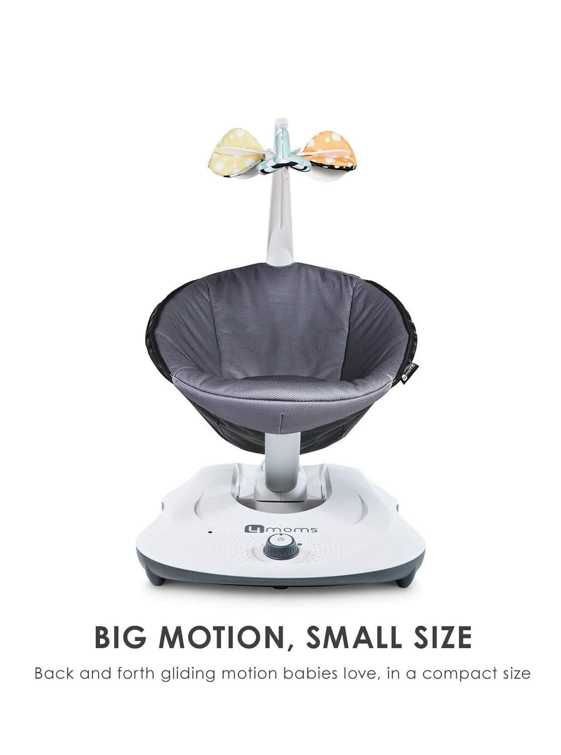 4moms rockaRoo Baby Swing, Compact Baby Rocker with Front to Back Gliding Motion, Cool Mesh Fabric - ANB Baby -$100 - $300