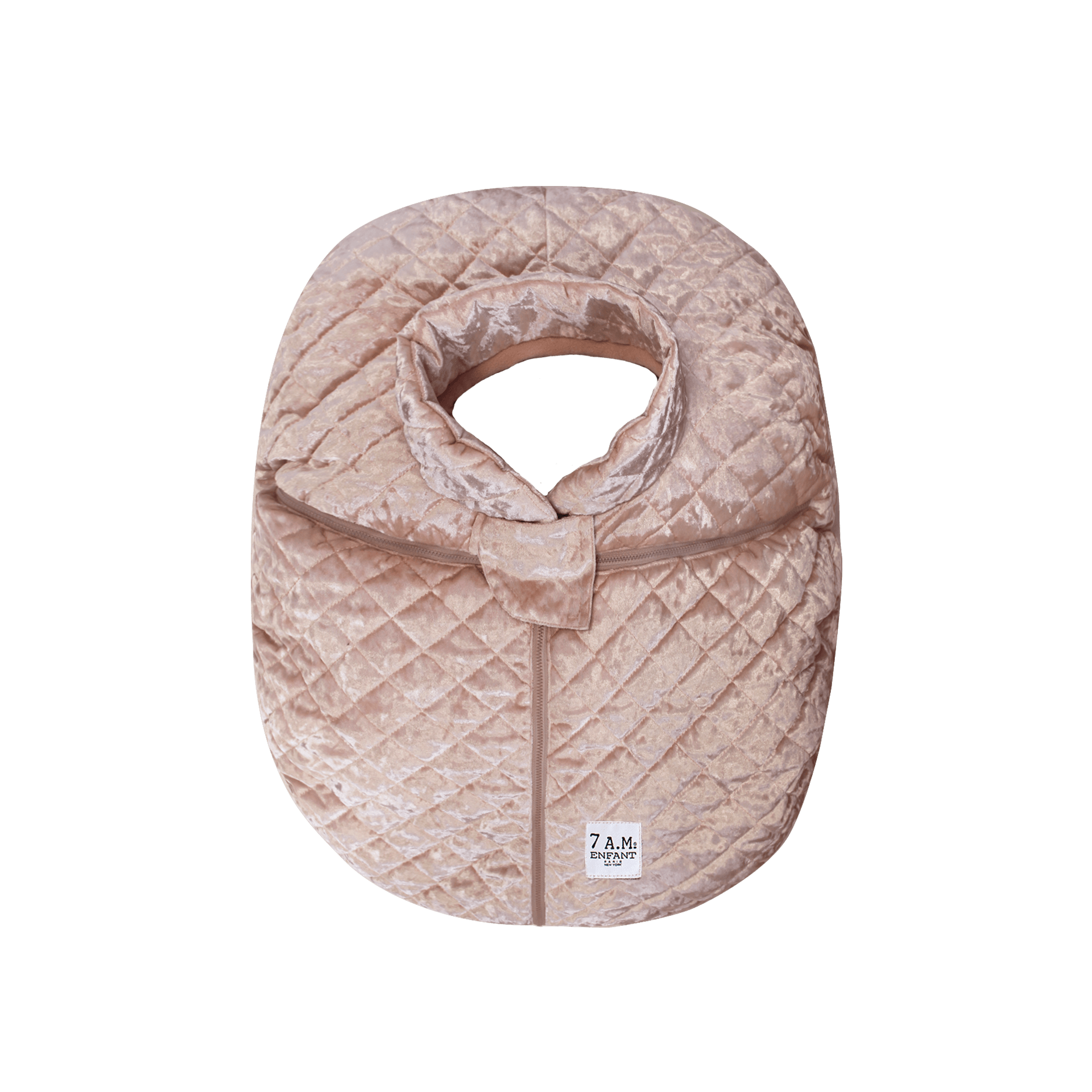 7 AM Enfant Car Seat Cocoon Baby Cover, Quilted Velvet 0-12M, -- ANB Baby