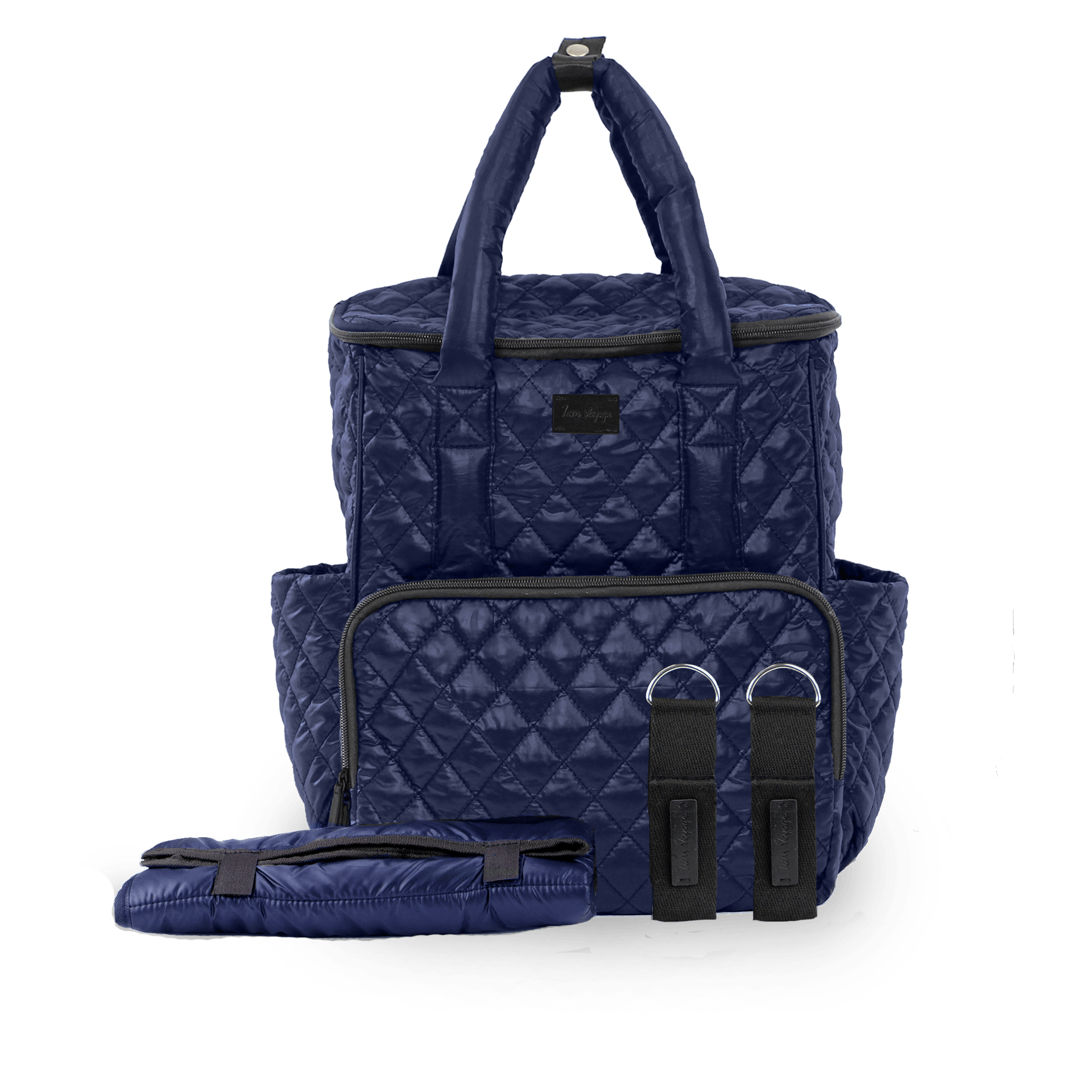 7 AM Enfant London Diaper Backpack, Quilted, -- ANB Baby