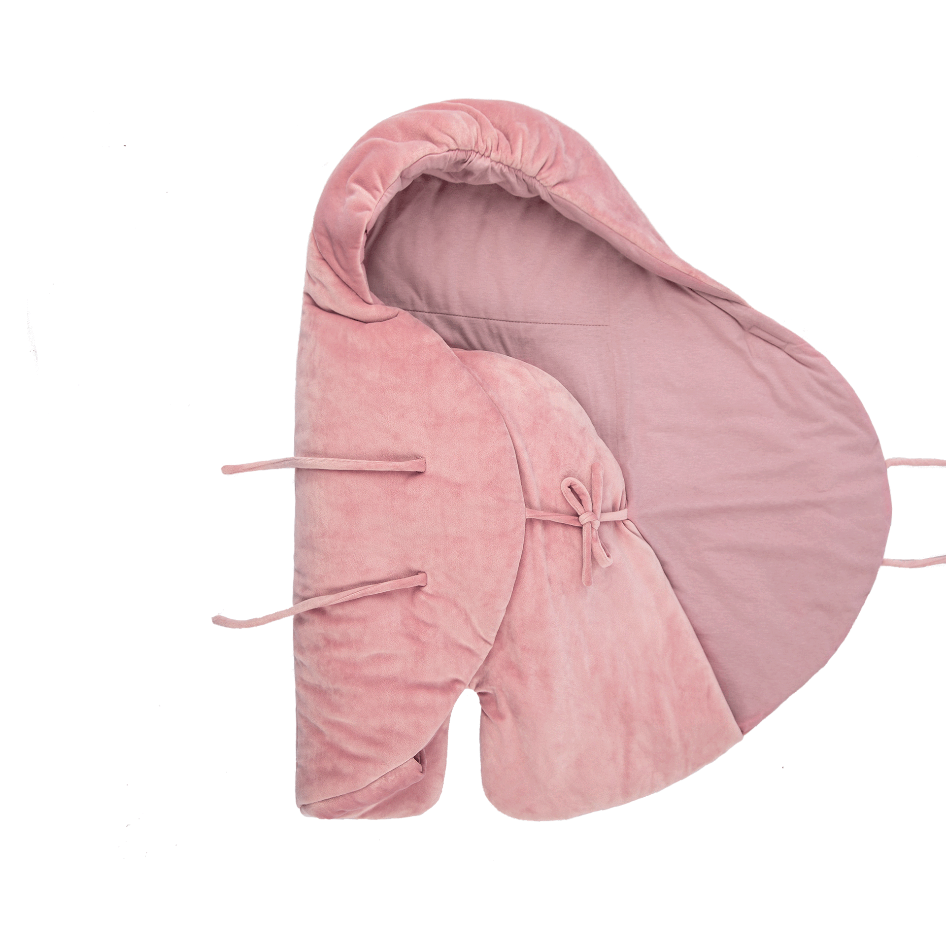7 AM Nido Velour Baby Wrap Blanket - ANB Baby -$50 - $75
