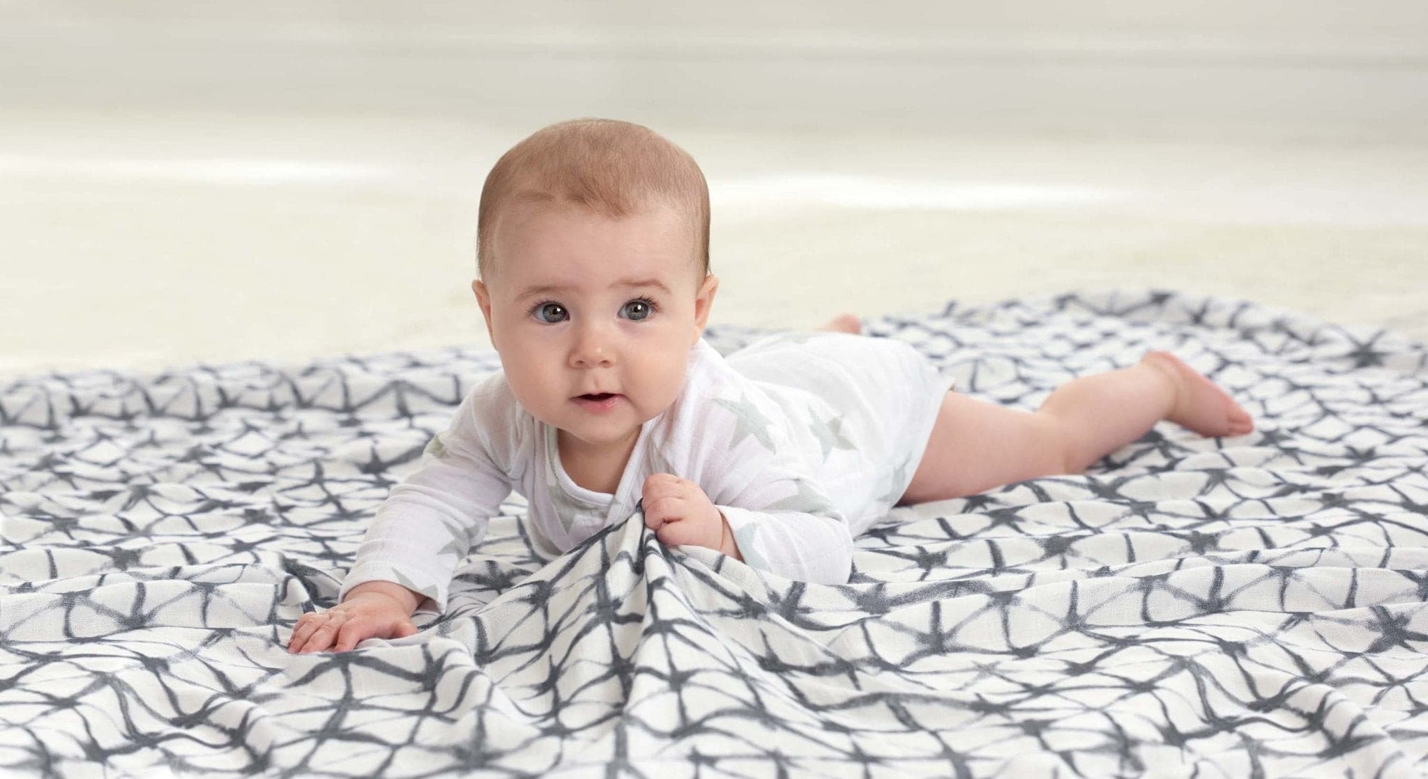 Aden & Anais Infant Boutique Silky Soft Swaddle Blankets, Pebble Shibori 3-pack - ANB Baby -$20 - $50
