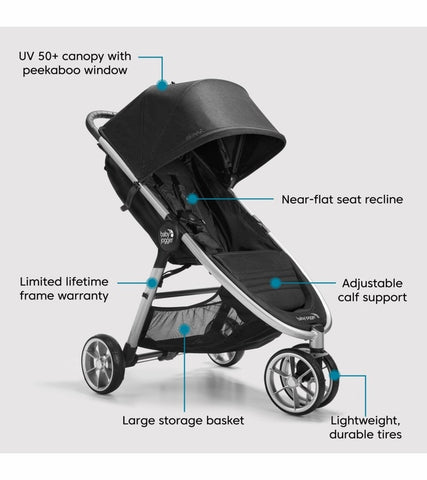 Baby Jogger City Mini 2 3-Wheel Stroller - ANB Baby -3-Wheel Stroller