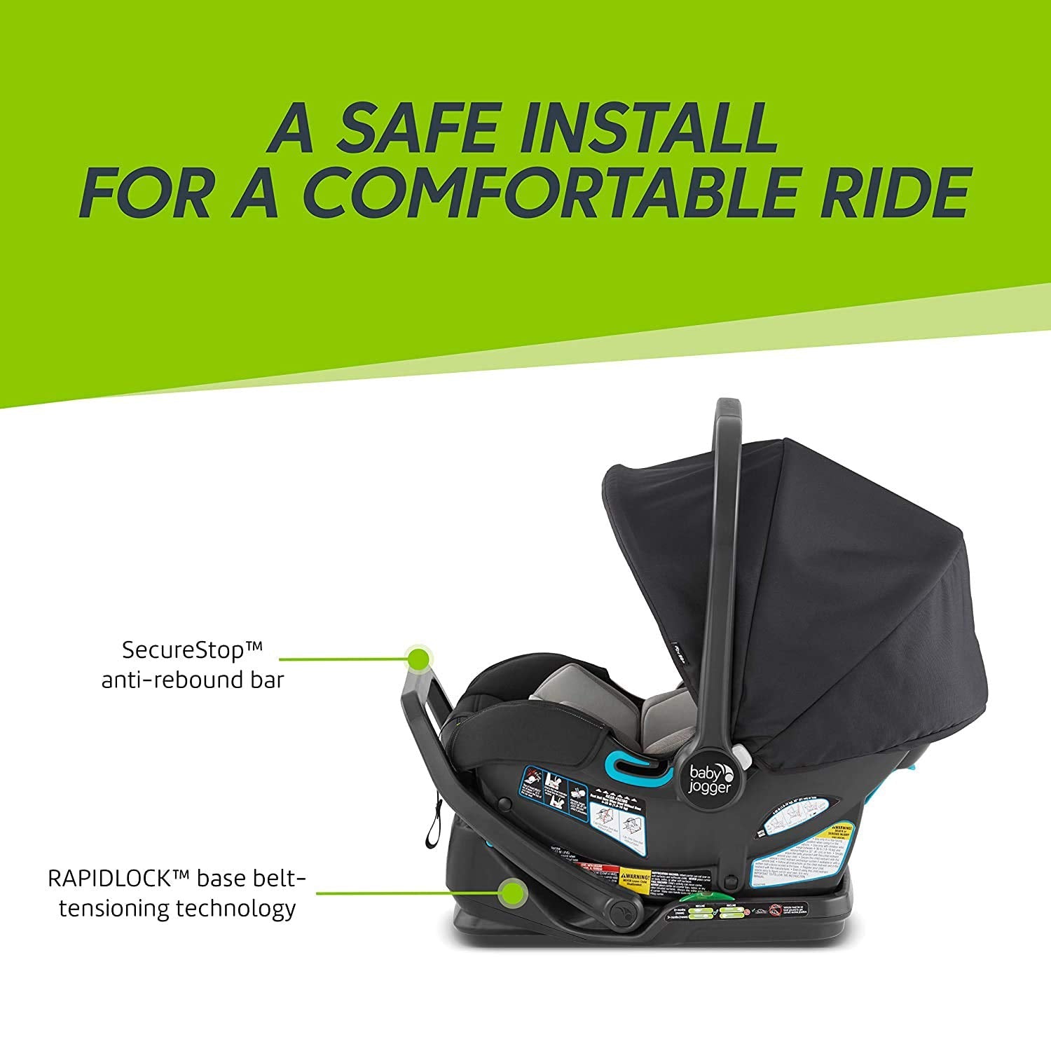 Selskabelig ansøge skud Baby Jogger City Mini 2 - 4 Wheel City Go Travel System