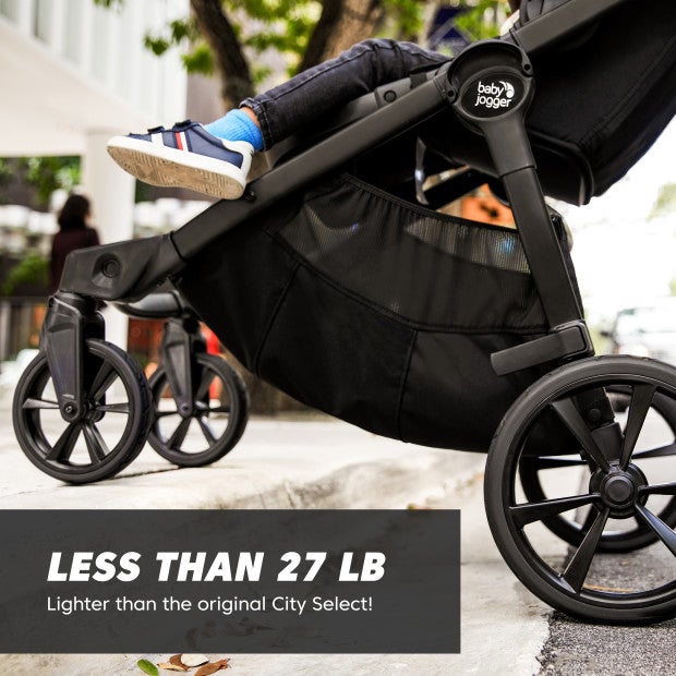 Baby Jogger City Select 2 + City GO 2 Travel System, Radiant Slate - ANB Baby -$500 - $1000