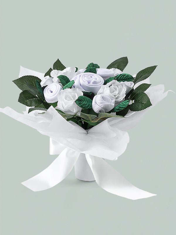 Babyblooms Hand Tied Baby Clothes Bouquet, -- ANB Baby