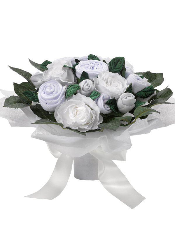 Babyblooms Luxury Rose Baby Clothes Bouquet, -- ANB Baby
