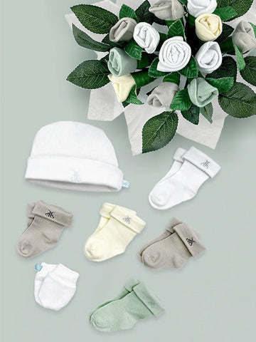 Babyblooms Welcome Baby Clothes Posy, -- ANB Baby