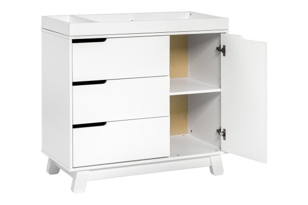 Babyletto Hudson 3-Drawer Changer Dresser with Removable Changing Tray, -- ANB Baby