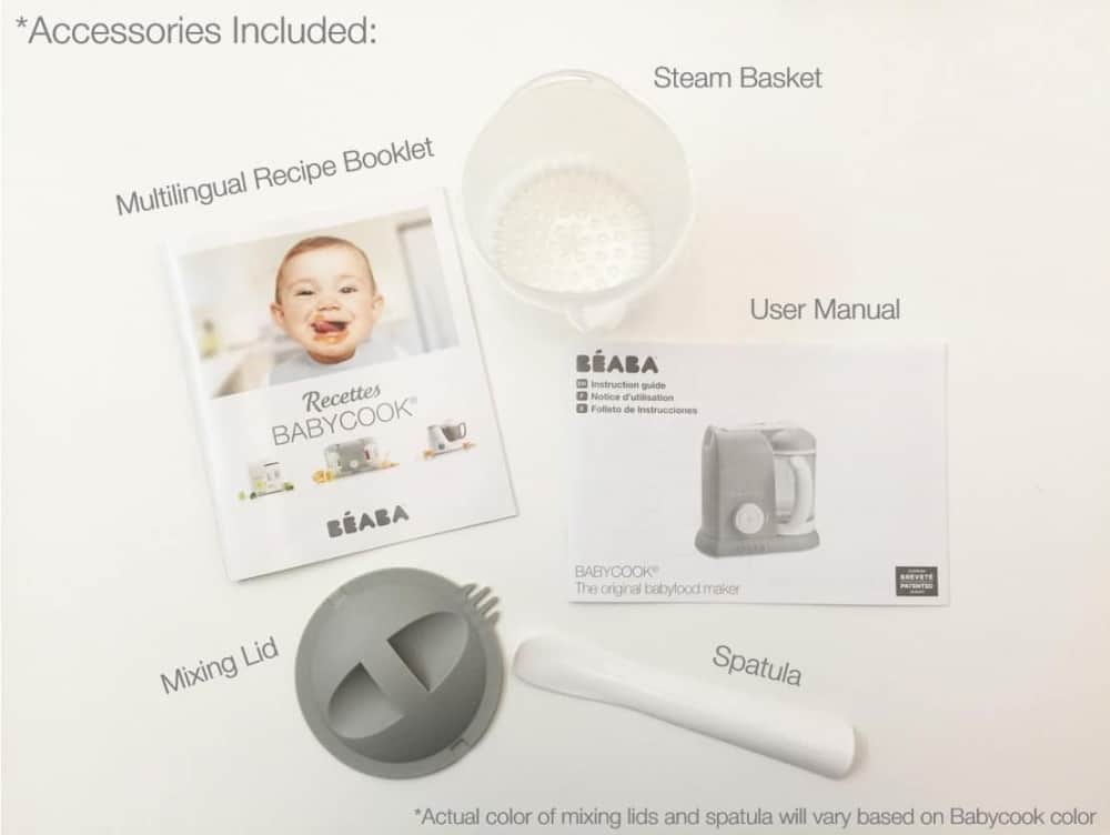 Beaba Babycook Solo Baby Food Maker, Cloud - ANB Baby -$100 - $300
