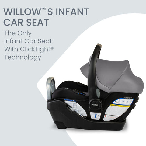 Britax Willow S Infant Car Seat, Graphite Onyx with featured – ANB Baby