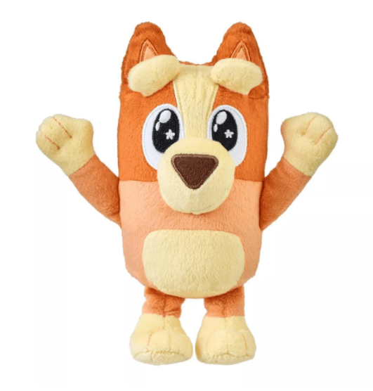 Orange dog on sale stuffed animal