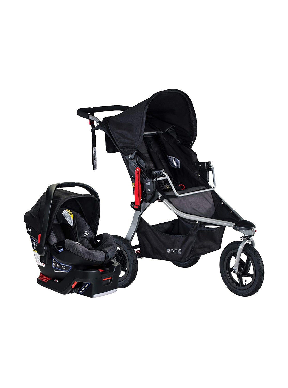 BOB Gear Rambler Jogging Stroller + Travel System with B-Safe 35 Infant Car Seat - ANB Baby -$500 - $1000