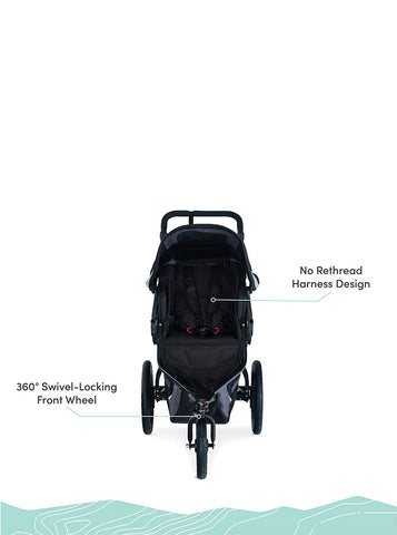 BOB Gear Revolution Flex 3.0 Jogging Stroller + Travel System with B-Safe 35 Infant Car Seat - ANB Baby -$500 - $1000