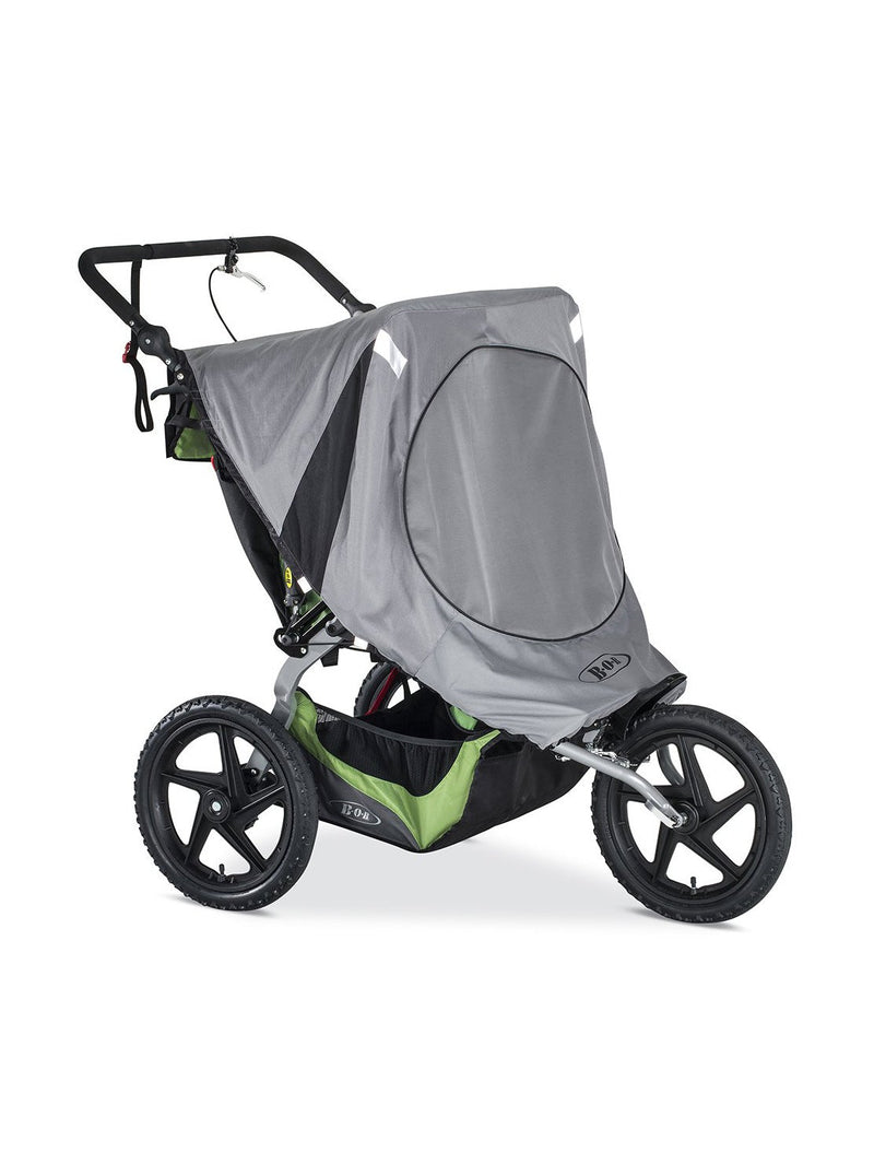 BOB Gear Sun Shield for Duallie Fixed Wheel Strollers, Grey, -- ANB Baby