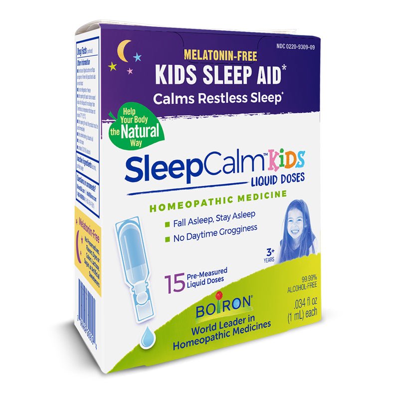 Boiron SleepCalm Kids Liquid Doses Sleep Relief, 15 Doses, -- ANB Baby