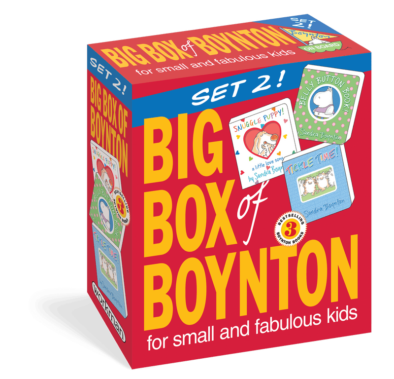 Bonyton Big Box Set 2 Board Book, Snuggle Puppy! Belly Button Book! Tickle Time!, -- ANB Baby
