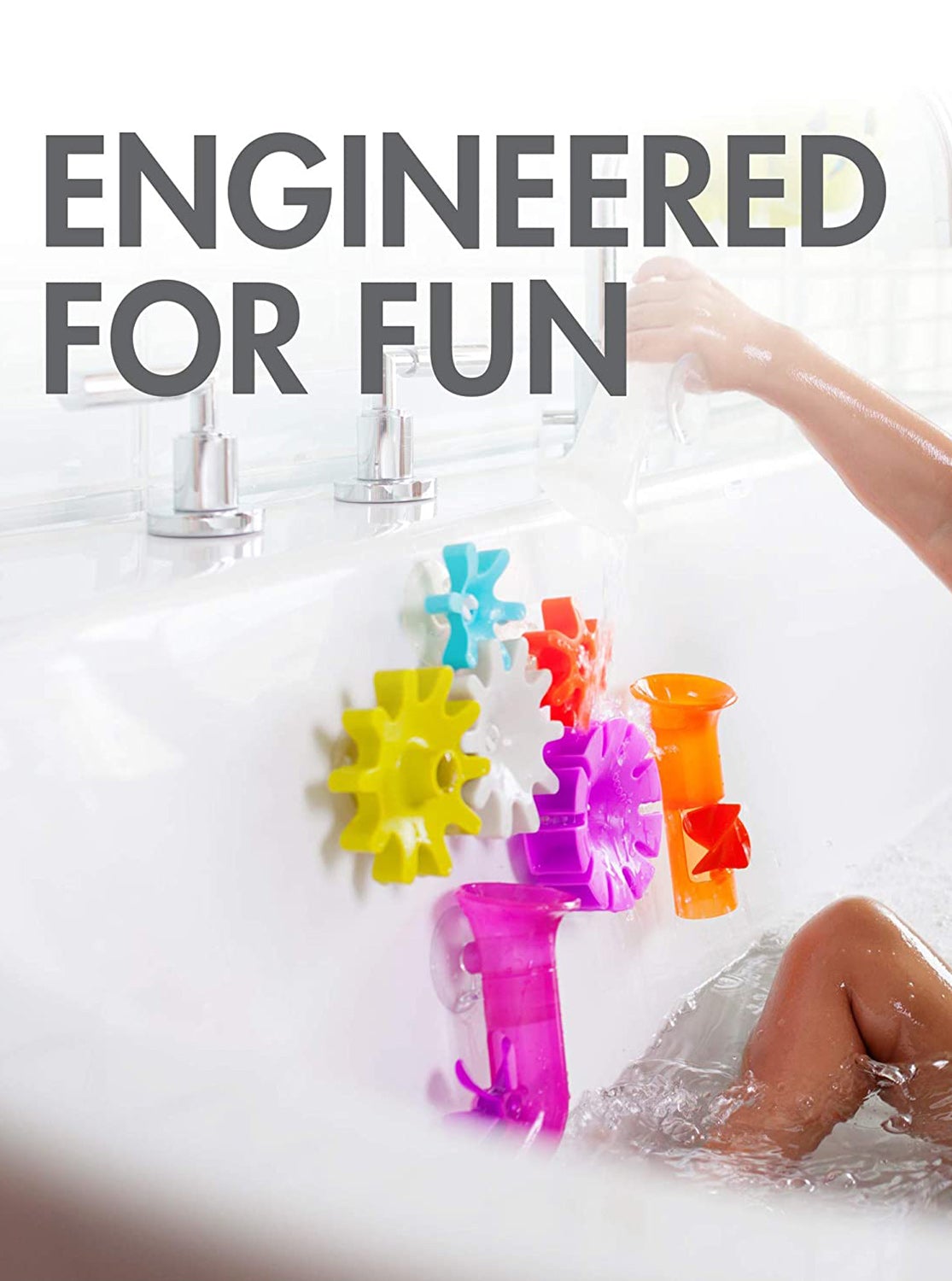 Boon Building Bath Toy Bundle with Pipes, Cogs and Tubes, Pack of 13 - ANB Baby -$20 - $50