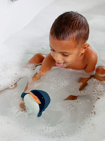 Boon Chomp Bath Toy, Navy, -- ANB Baby