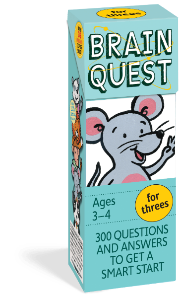 Brain Quest: for Threes Q&A Cards, -- ANB Baby