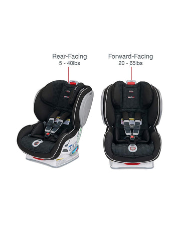BRITAX Advocate ClickTight Anti-Rebound Bar Convertible Car Seat, -- ANB Baby
