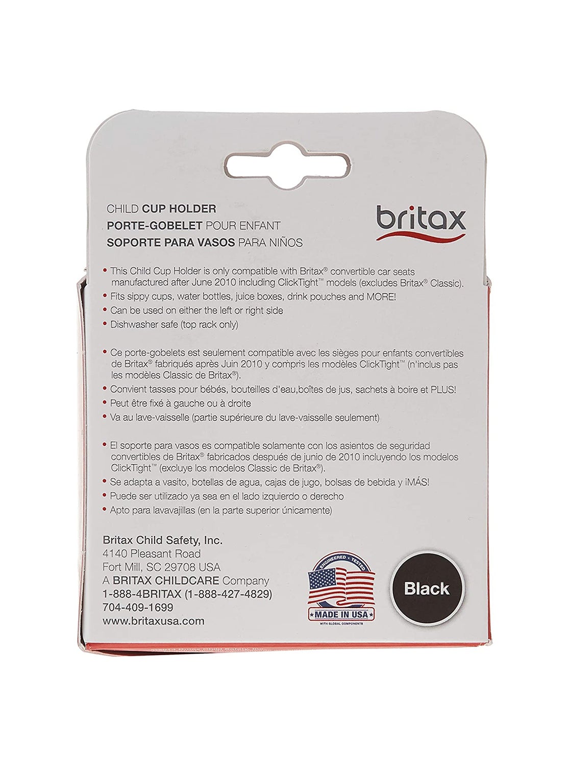 BRITAX Convertible Car Seat Cup Holder, -- ANB Baby